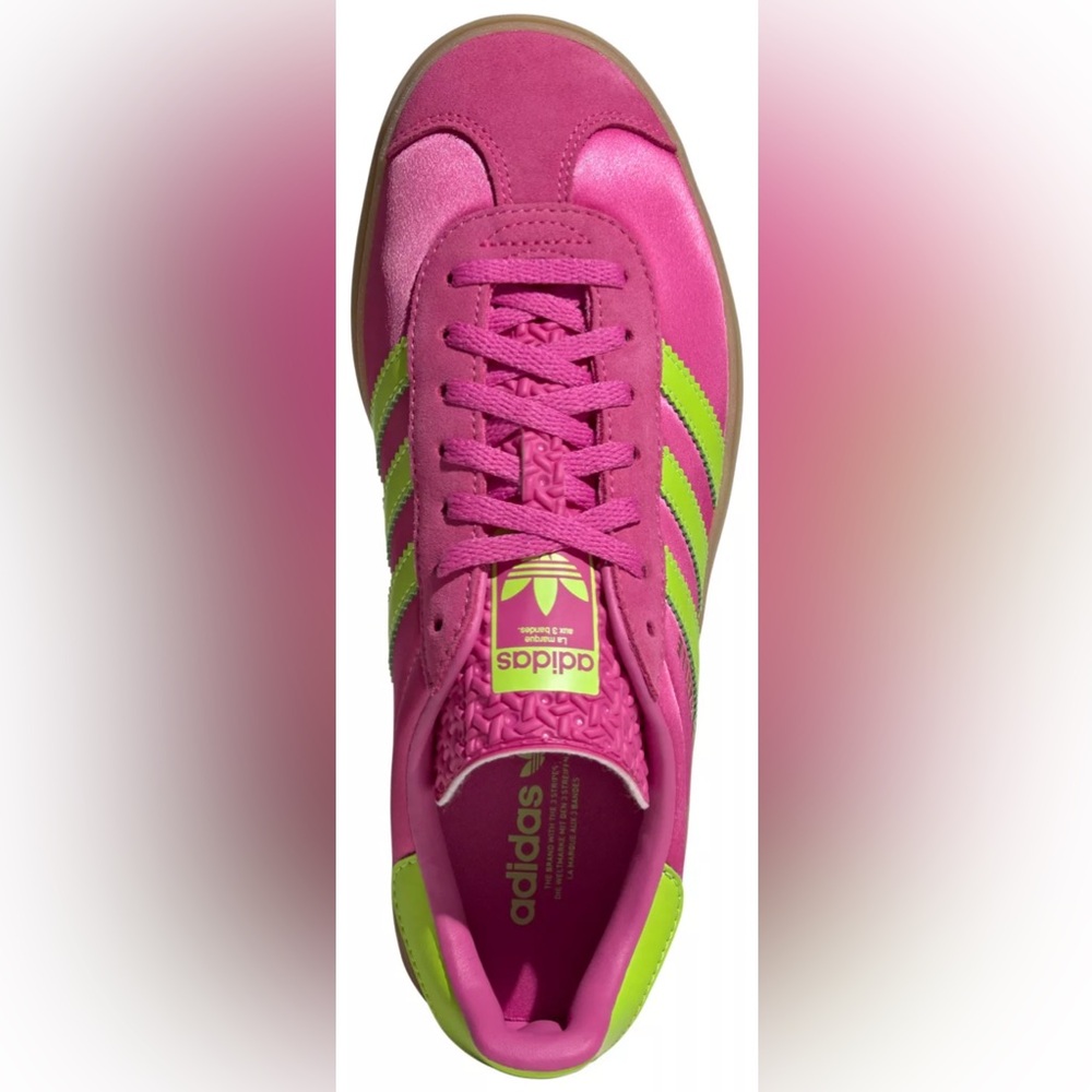 NWT Adidas Gazelle Bold Women's Platform Sneakers Size 7.5 - Picture 8 of 13